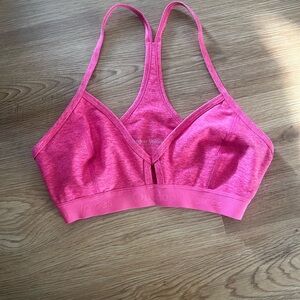 Outdoor Voices Flamingo Pink Sports Bra